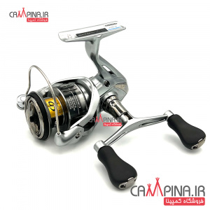 چرخ ماهیگیری SHIMANO NASCI مدل C3000H با دسته، پایه و اسپول فلزی