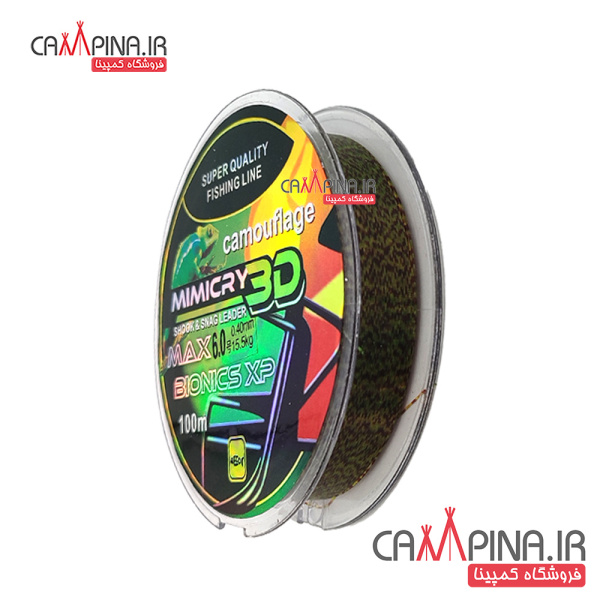 نخ نایلون استتار CAMOUFLAGE MIMICRY طول 100 متر fishing-line-camoflage-6-05