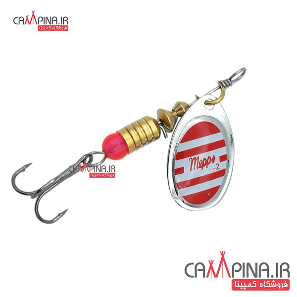 mepps-spinner-size2-white red-label-2